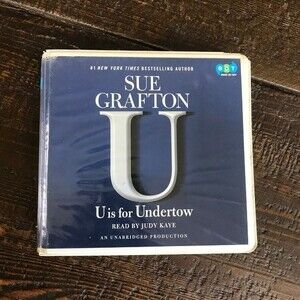 U is for Undertow by Sue Grafton Audiobook CD Unabridged 11 Discs